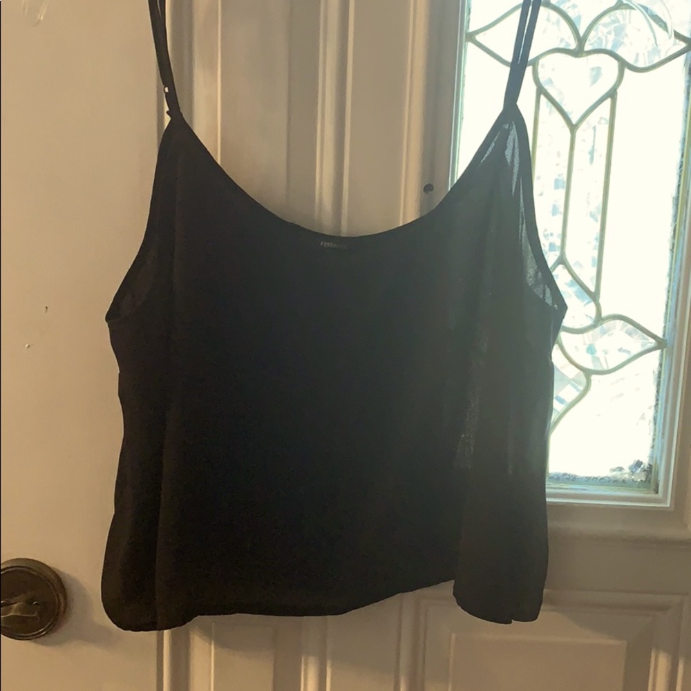Sheer crop tank